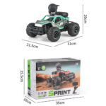 ماشین کنترلی آفرود دوربین دار SPRINT مقیاس 1:14 Off Road Car - Image 3