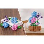 لگو طرح گل رز و گلدان مدل Flower Studio کد 9109A