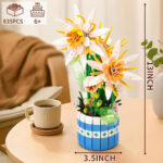 لگو گل بونسای اپی فیلوم مدل Epiphyllum Bonsai کد 9033