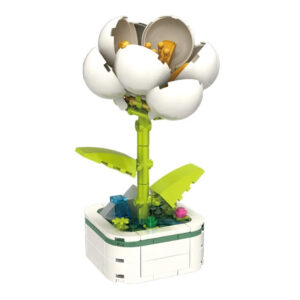لگو گل کاملیا سفید Camellia برند Woma کد 19069