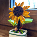 لگو گل آفتابگردان SunFlower برند Woma کد 19069