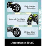لگو موتور کاوازاکی مدل KX450 کد 500051، تعداد قطعه 425