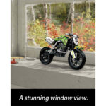 لگو موتور کاوازاکی مدل KX450 کد 500051، تعداد قطعه 425