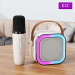 میکروفن و اسپیکر بلوتوثی مدل K12 Colorful Karaoke