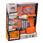 اسباب بازی ست ابزار با دریل برقی مدل Electronic Tools کد 6704