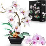 لگو گل ارکیده مدل Plante کد JK29012، تعداد حدودا 580 قطعه